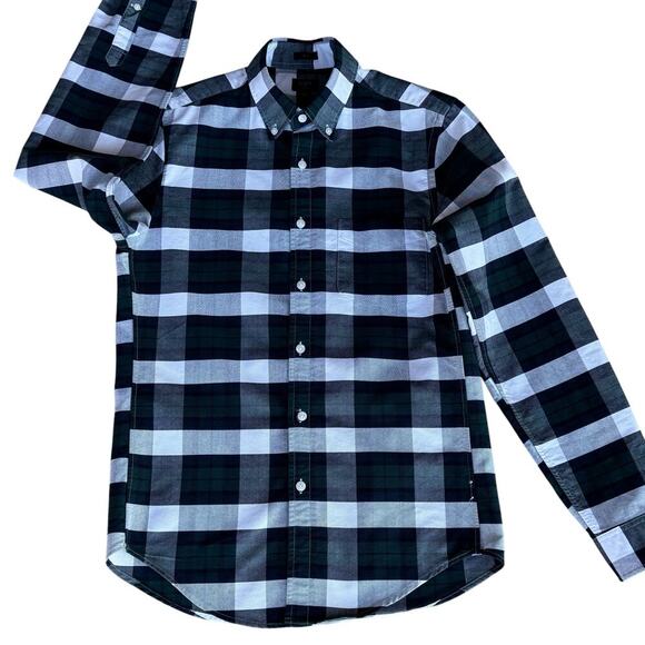 EUC J. Crew Oxford Shirt Size Small Slim Long Sleeve Button Down - Picture 3 of 7